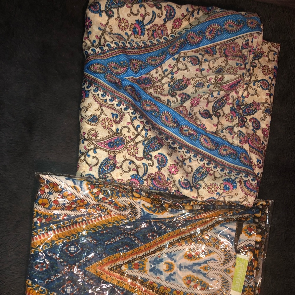 Two colorful Dashikis, one size fits most!!!